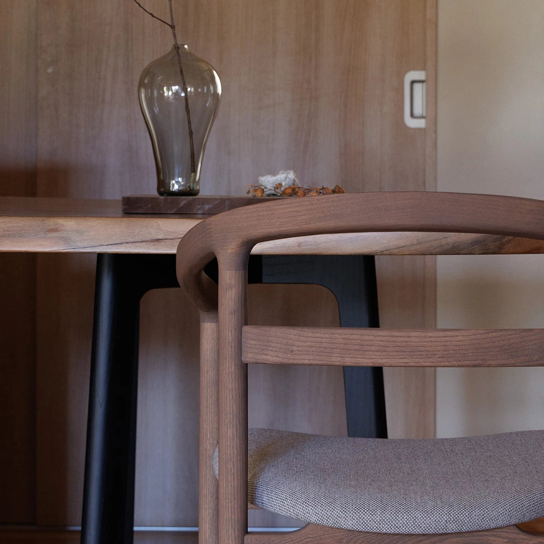 Hirata Chair Collection:NUAN mbr ヒラタチェアコレクション ニュアン ダイニングアームチェア