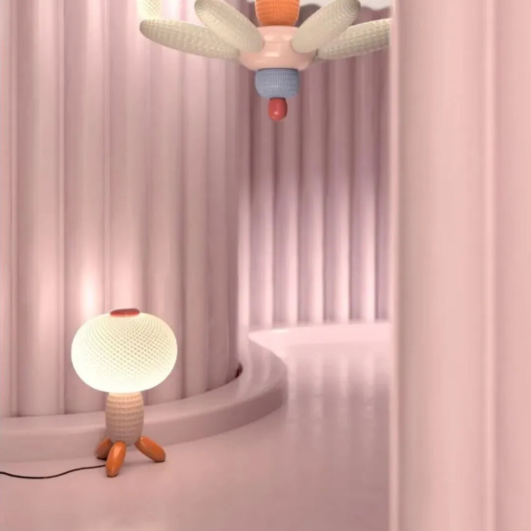 LLADRO:Soft Blown-Pink リヤドロ テーブルランプ