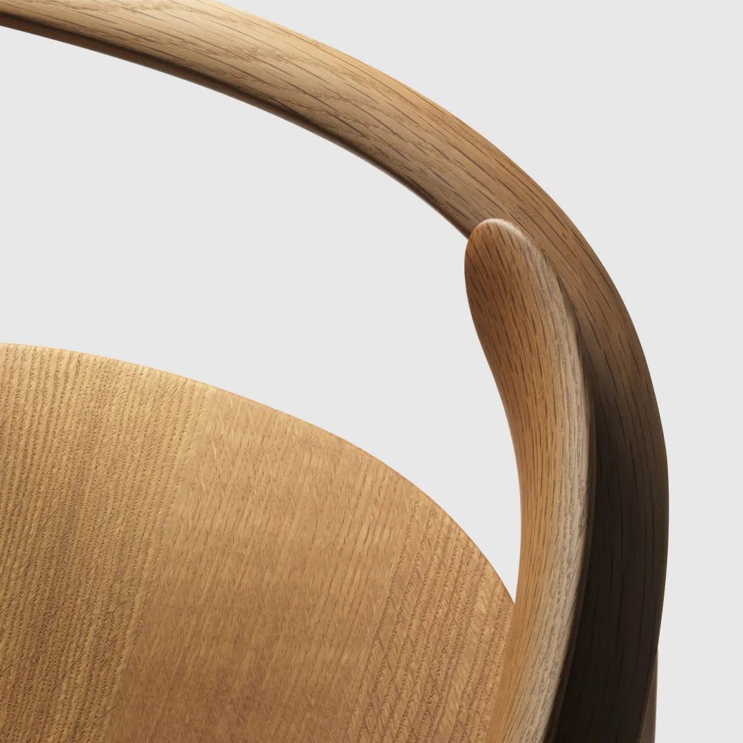 Miau Armchair WN(wooden seat)
