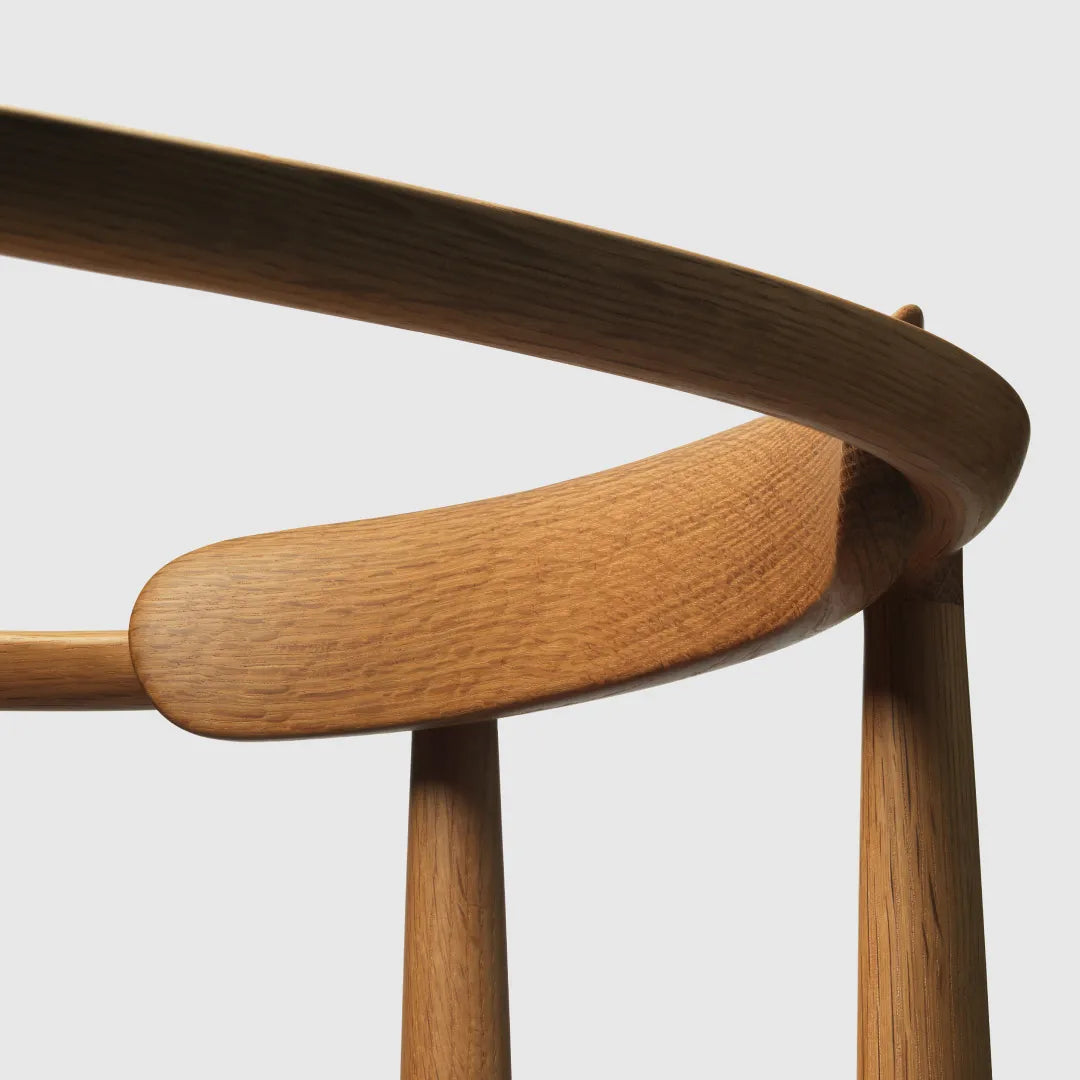 Miau Armchair WN(wooden seat)