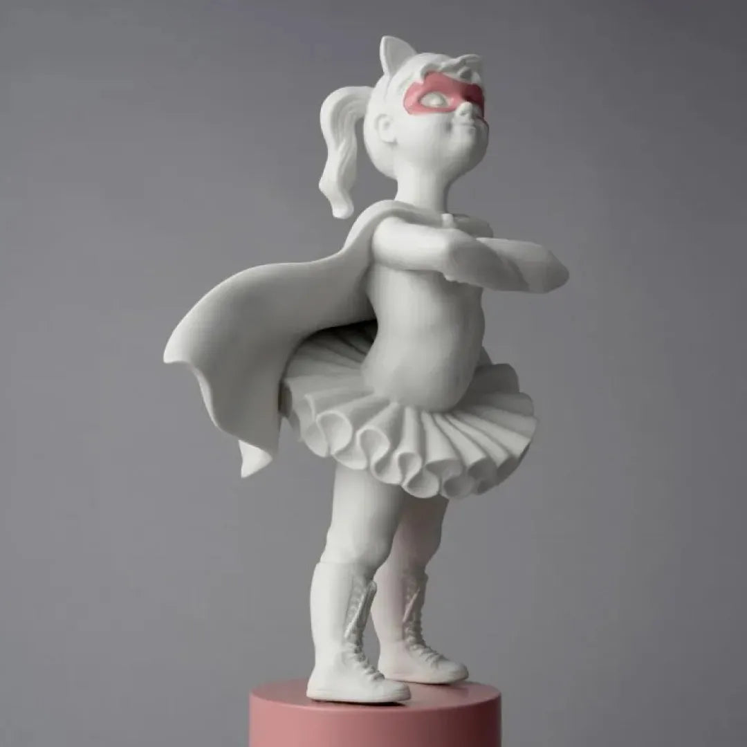 LLADRO:I'm a Superheroine Girl リヤドロ アートフィギュア 女の子
