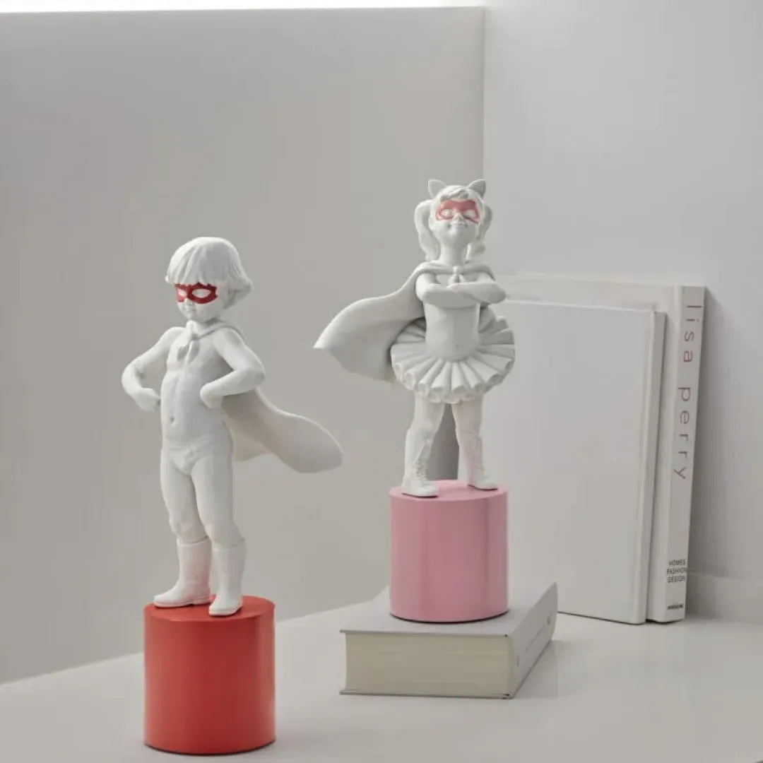 LLADRO:I'm a Superheroine Girl リヤドロ アートフィギュア 女の子