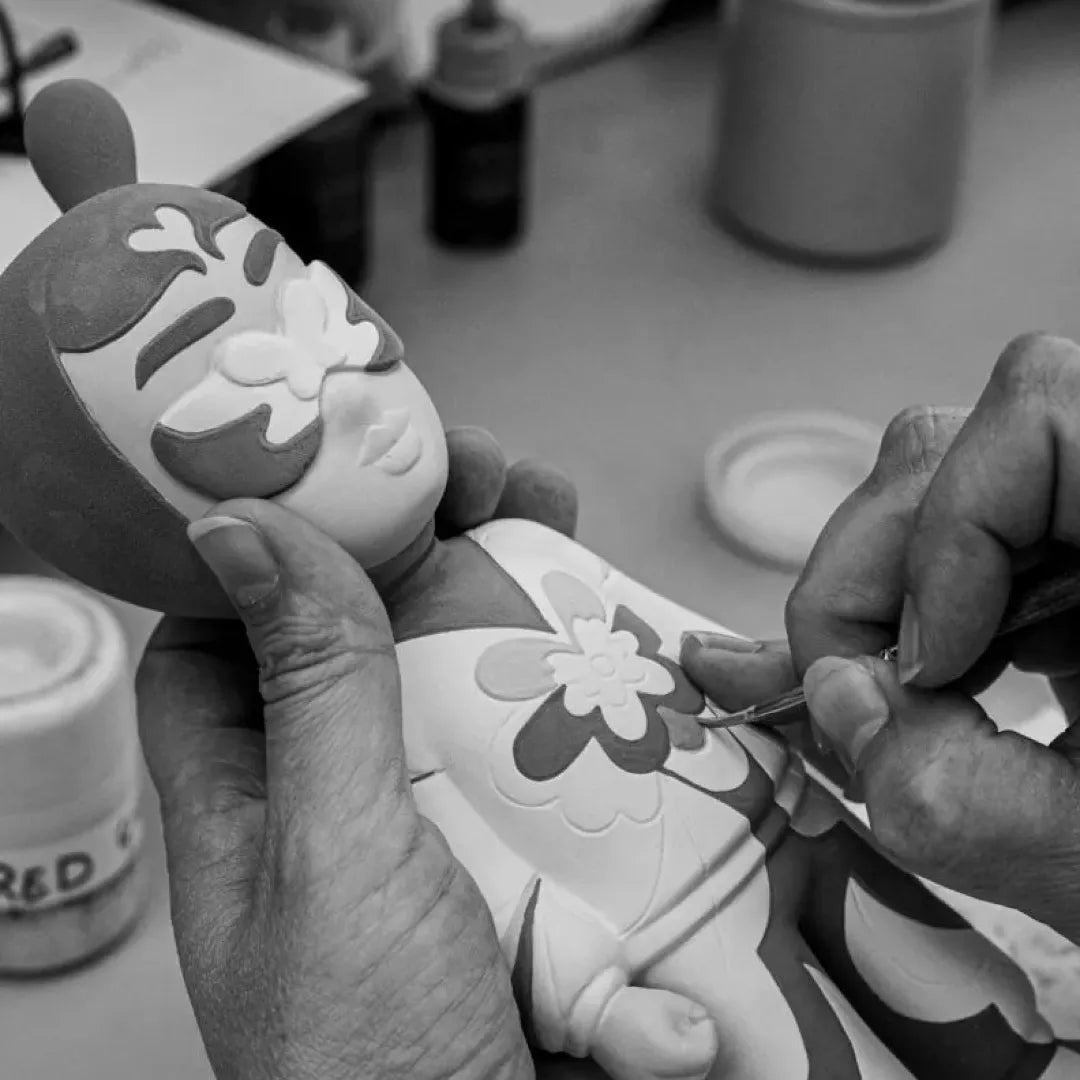 LLADRO:The Guest by Jade Purple Brown リヤドロ アートフィギュア ザ・ゲスト