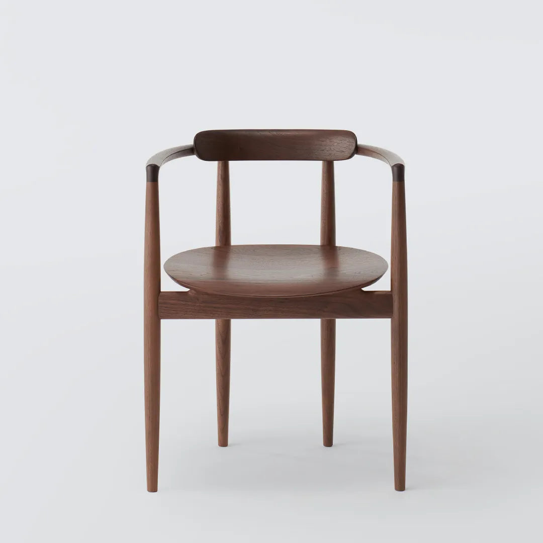 Miau Armchair WN(wooden seat)