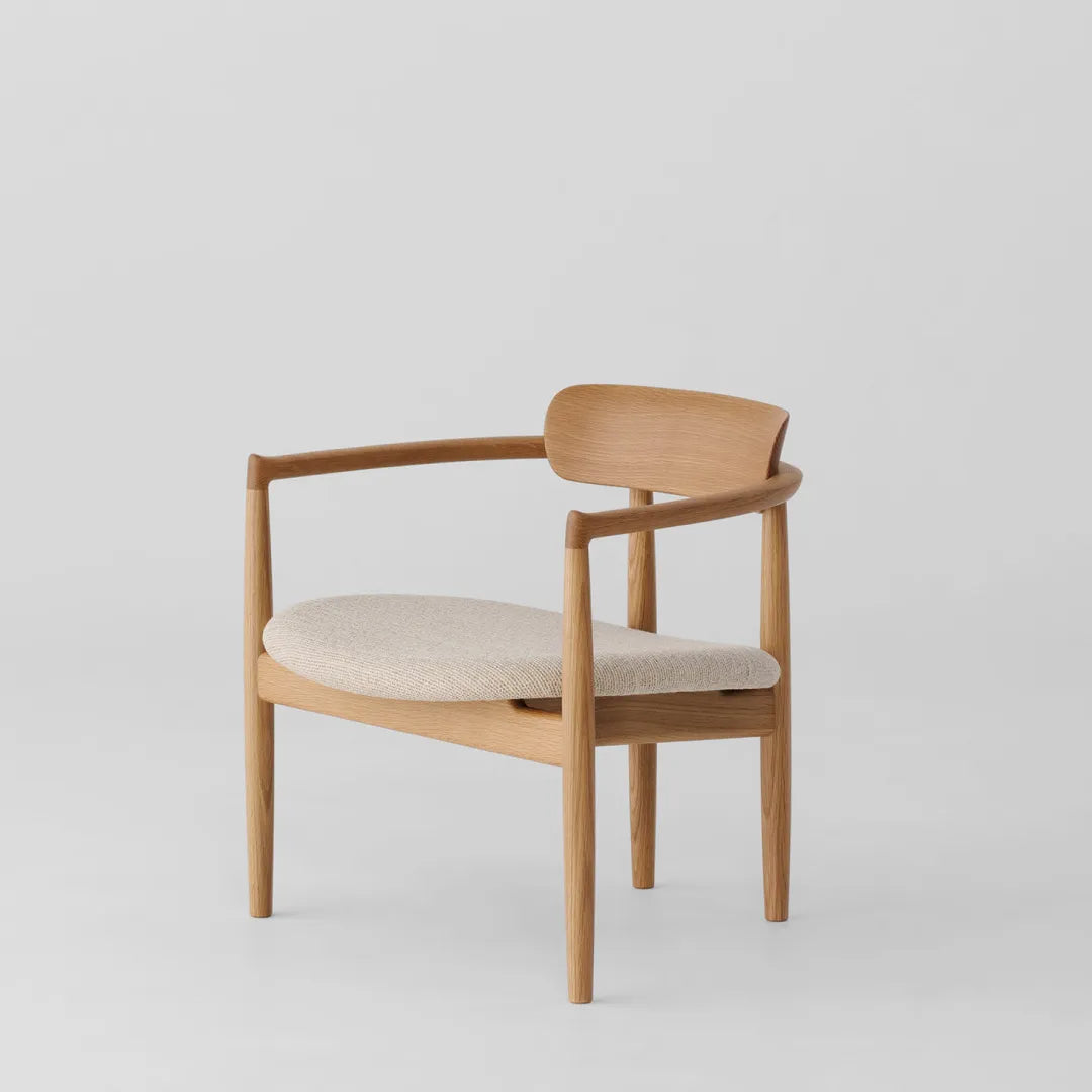 CHAIR｜Miau Lounge Chair｜アームチェア｜ラウンジチェア｜white oak