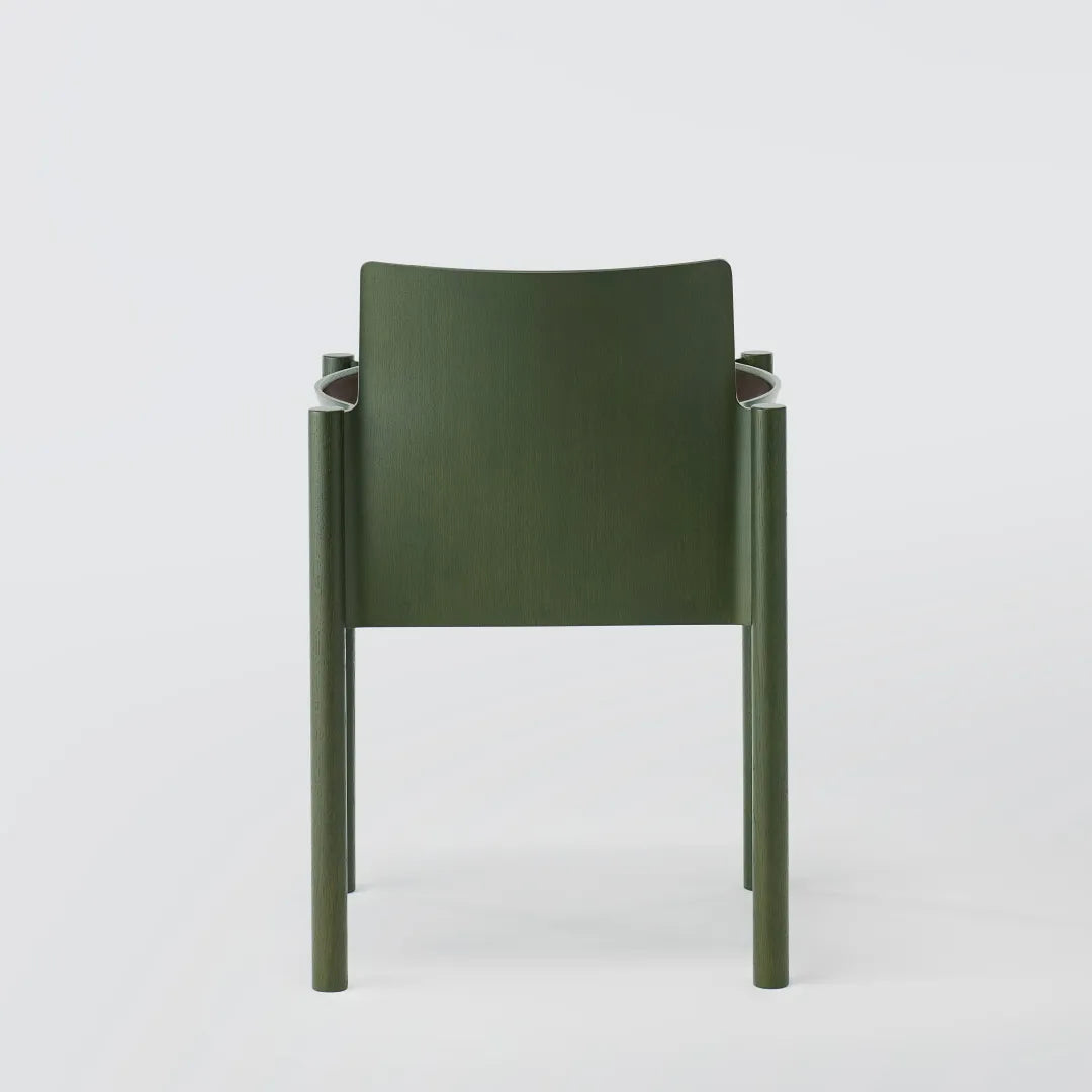 KOYORI:Kawara Armchair BG コヨリ カワラ アームチェア グリーン