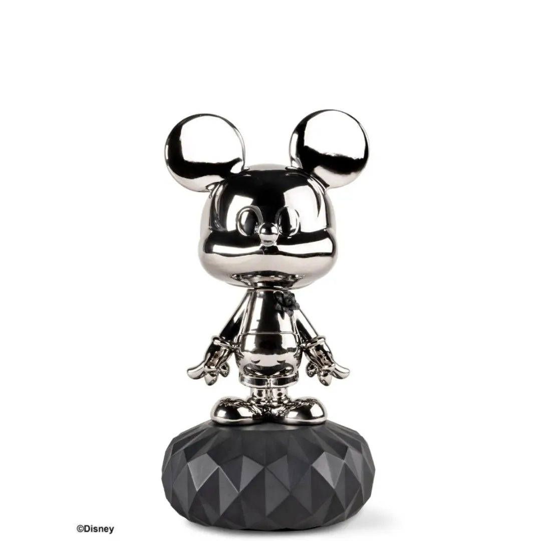 LLADRO:MICKEY MOUSE-Platinum リヤドロ ミッキーマウス