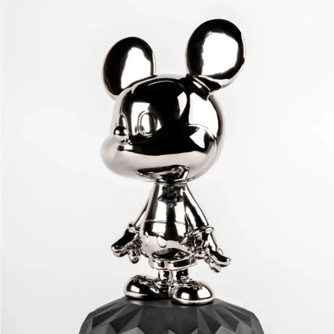 LLADRO:MICKEY MOUSE-Platinum リヤドロ ミッキーマウス