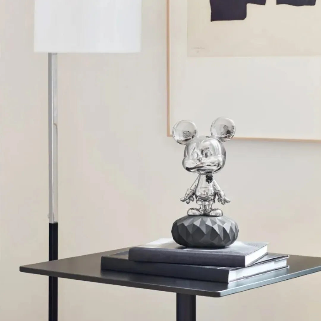 LLADRO:MICKEY MOUSE-Platinum リヤドロ ミッキーマウス