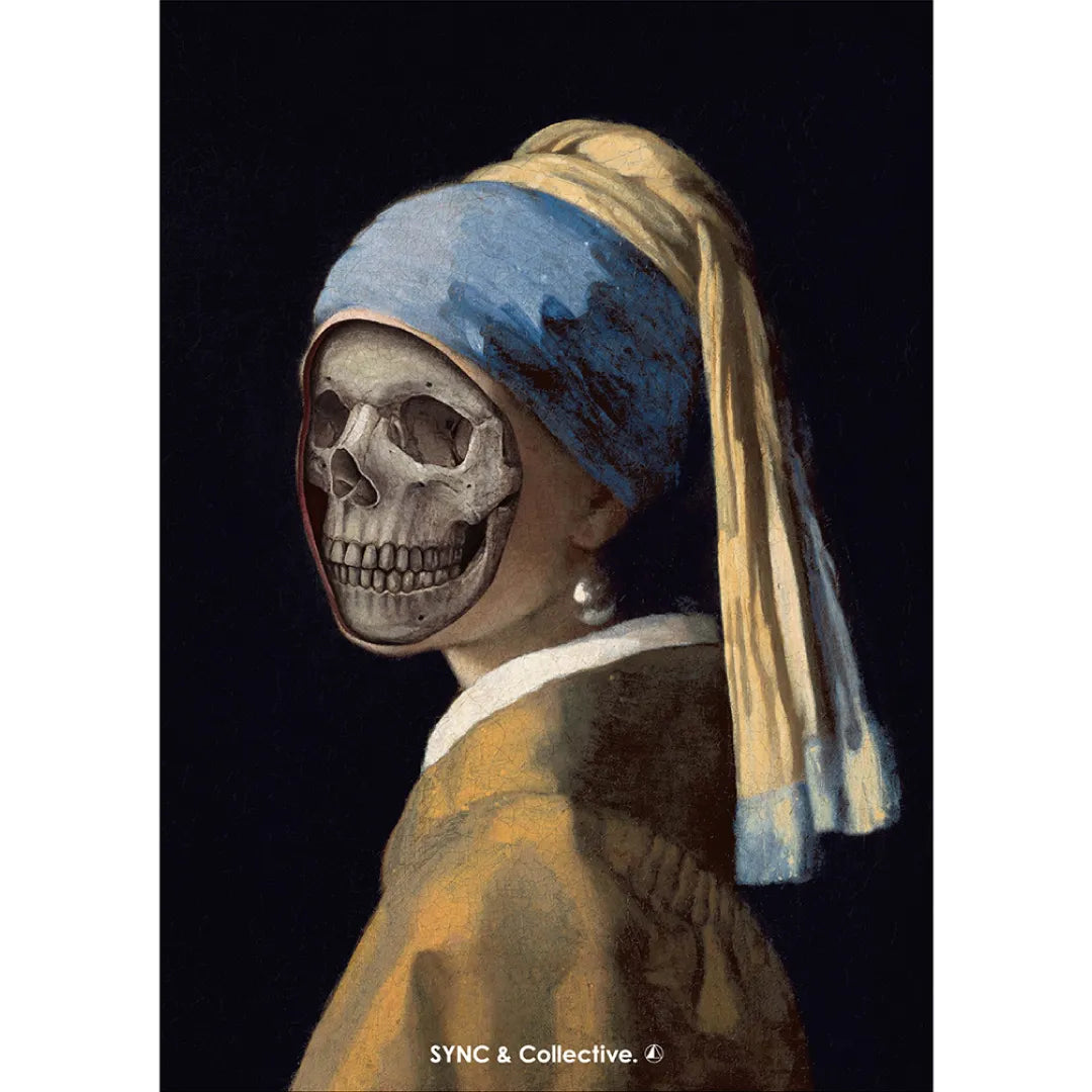 SYNC&Collective.:xxx with Pearl Earring シンク&コレクティブ アートポスター