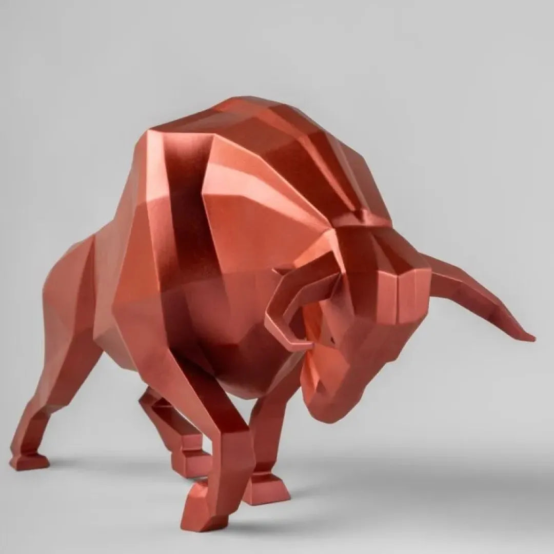 LLADRO:Origami-Bull MTRD リヤドロ アートフィギュア 折り紙/ウシ