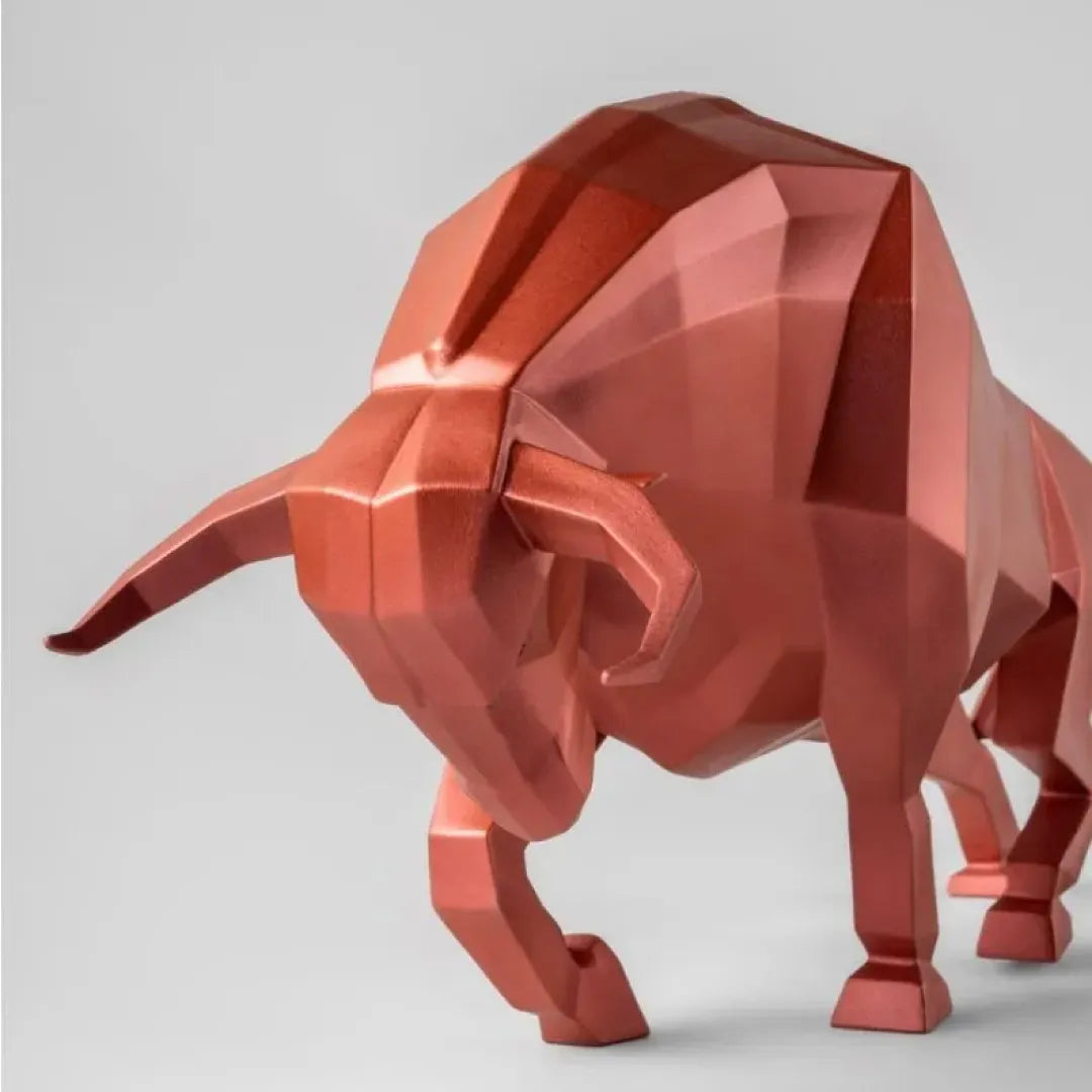 LLADRO:Origami-Bull MTRD リヤドロ アートフィギュア 折り紙/ウシ