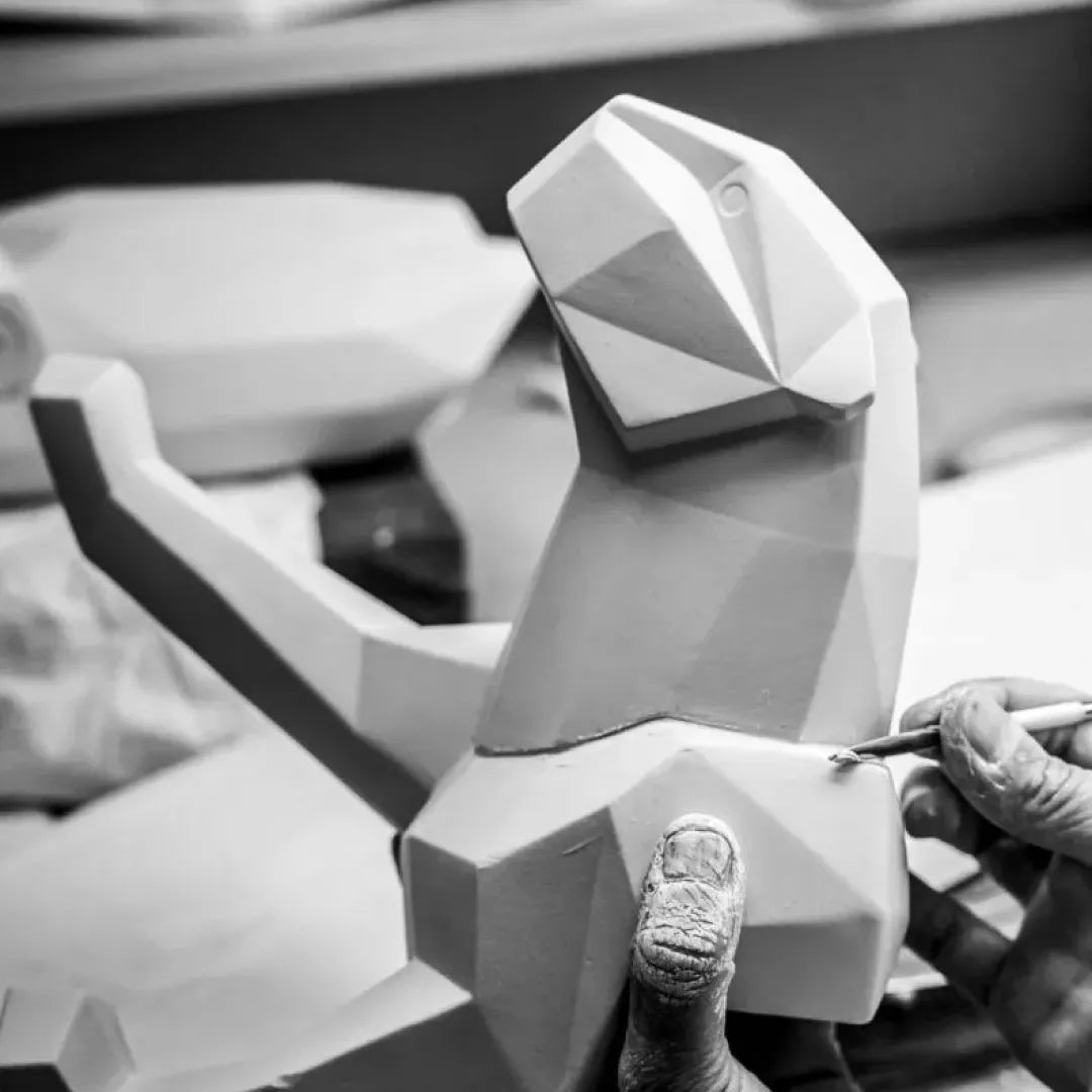 LLADRO:Origami-Panther GLD リヤドロ アートフィギュア 折り紙/パンサー