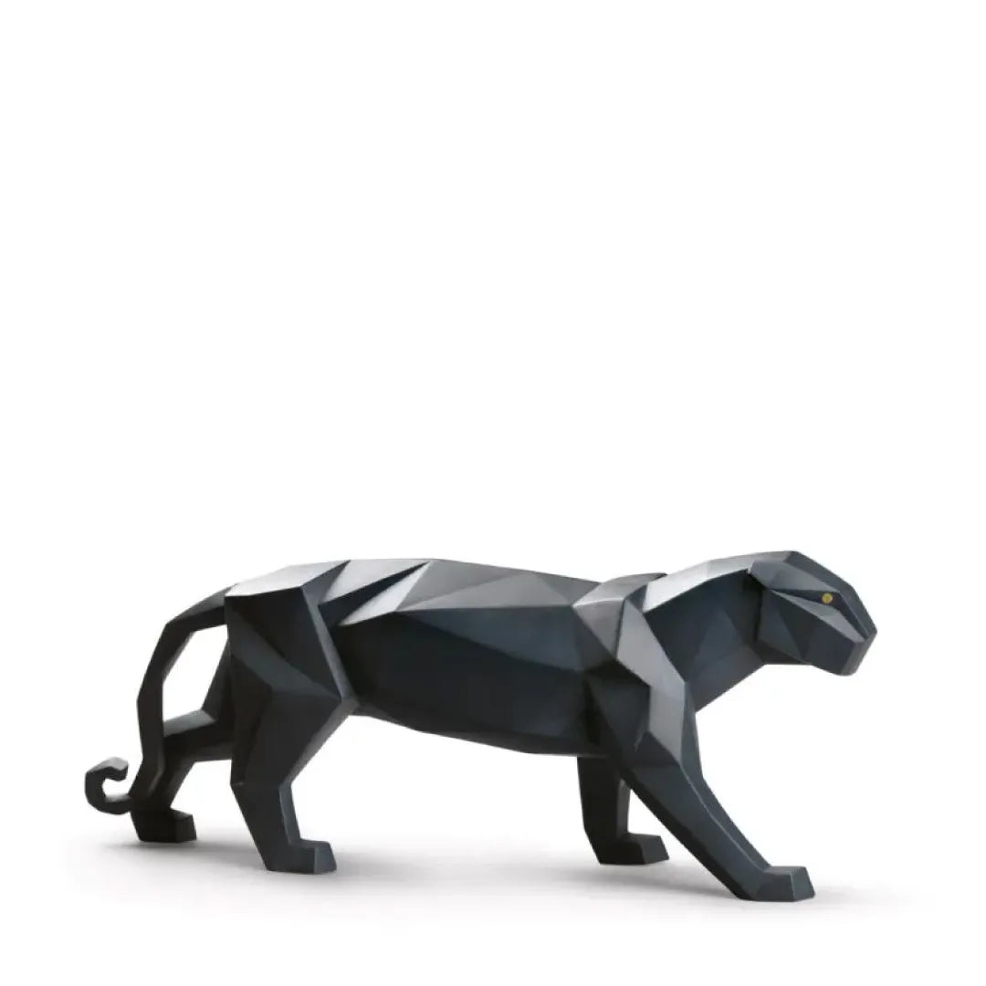 LLADRO:Origami-Panther BK リヤドロ アートフィギュア 折り紙/パンサー