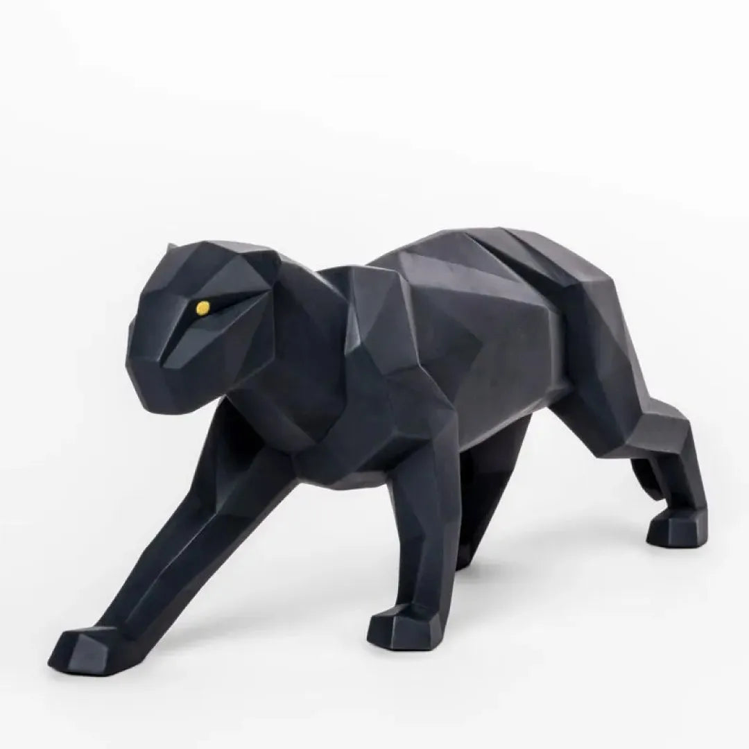 LLADRO:Origami-Panther BK リヤドロ アートフィギュア 折り紙/パンサー