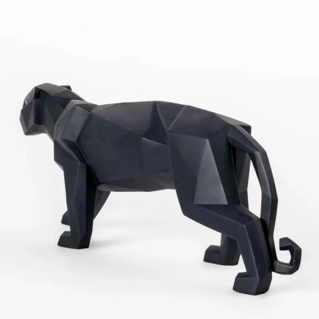 LLADRO:Origami-Panther BK リヤドロ アートフィギュア 折り紙/パンサー