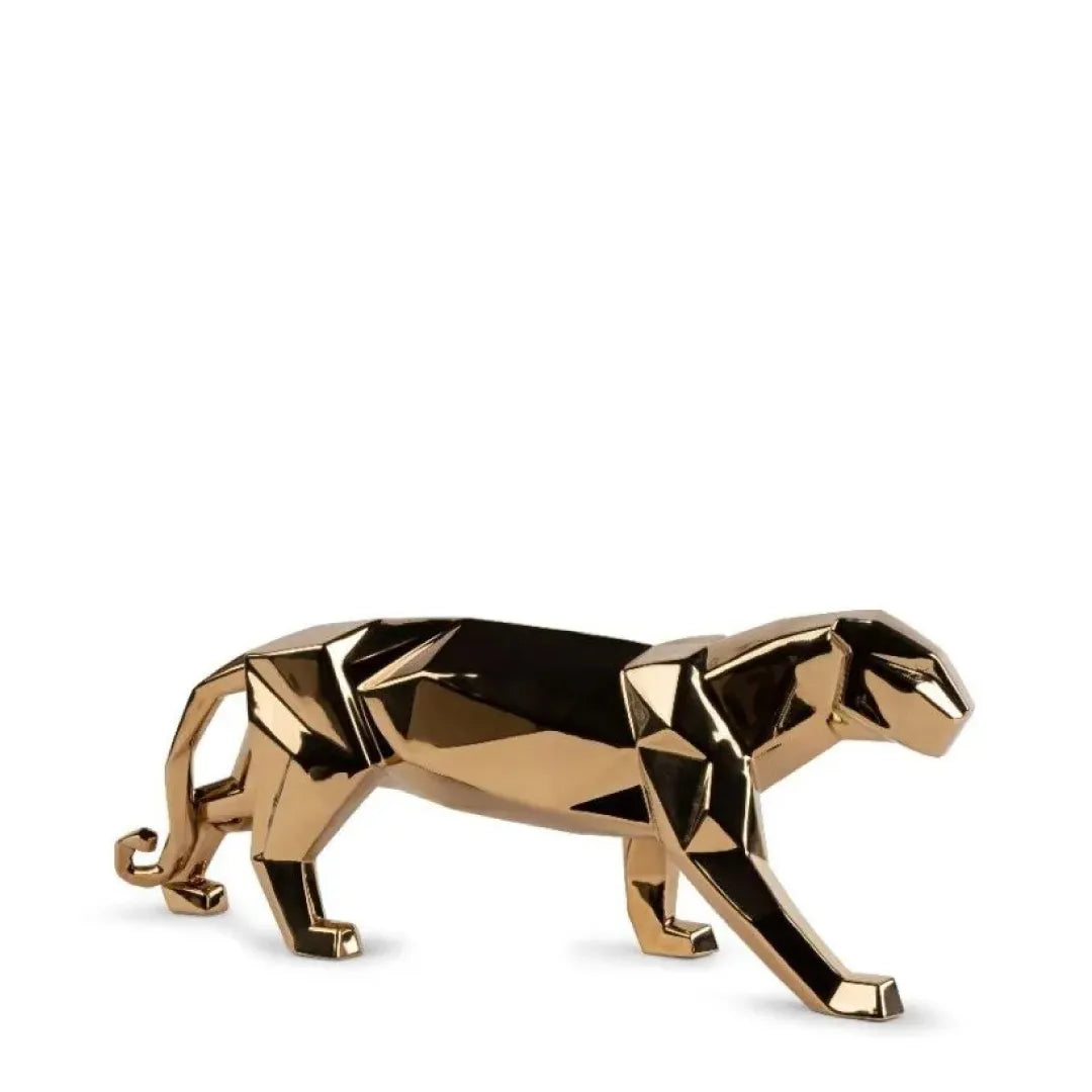 LLADRO:Origami-Panther GLD リヤドロ アートフィギュア 折り紙/パンサー