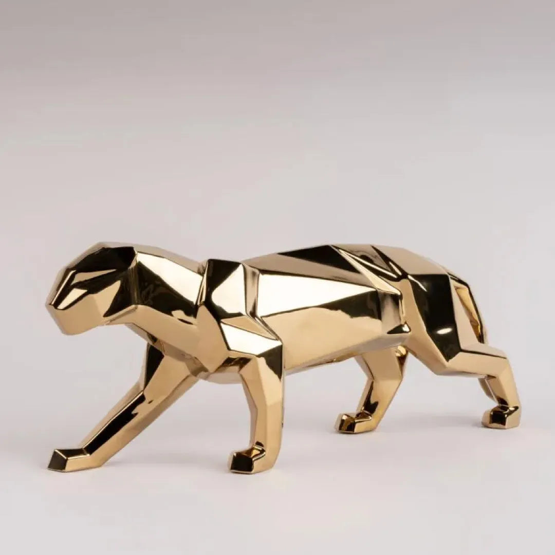 LLADRO:Origami-Panther GLD リヤドロ アートフィギュア 折り紙/パンサー