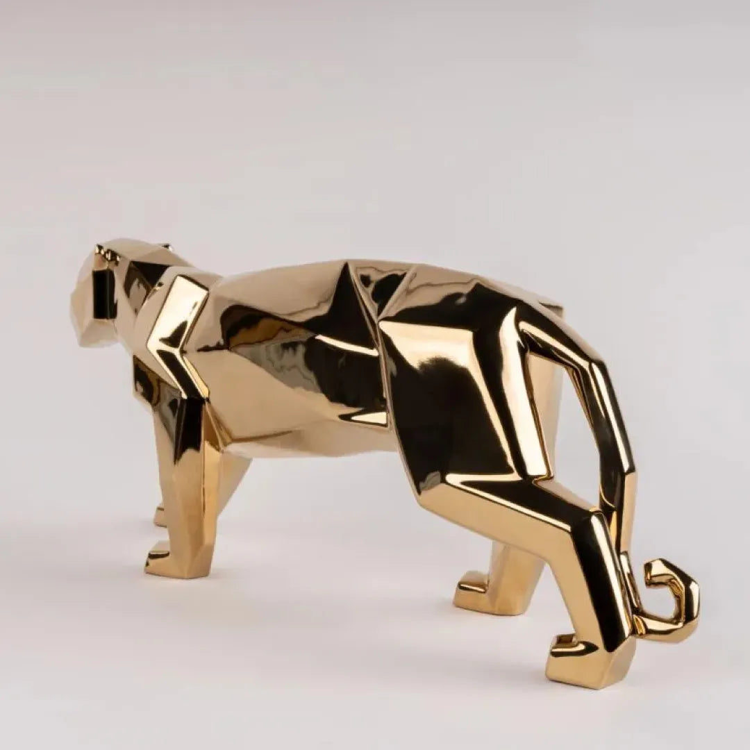 LLADRO:Origami-Panther GLD リヤドロ アートフィギュア 折り紙/パンサー