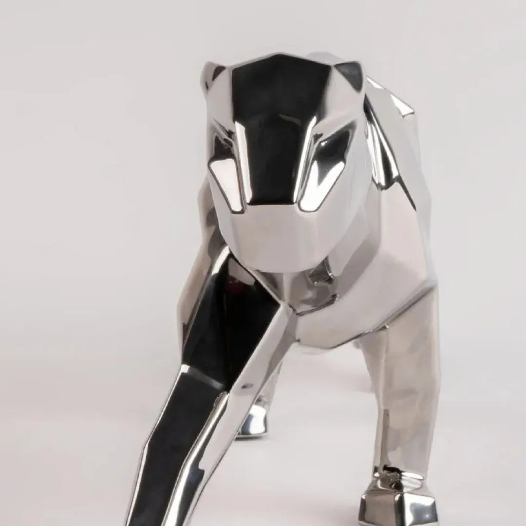 LLADRO:Origami-Panther SLV リヤドロ アートフィギュア 折り紙/パンサー