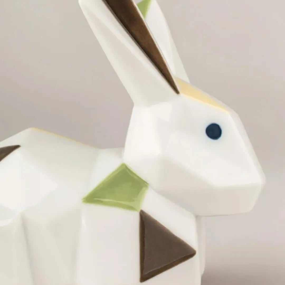 LLADRO:Origami-Rabbit リヤドロ アートフィギュア 折り紙/ウサギ