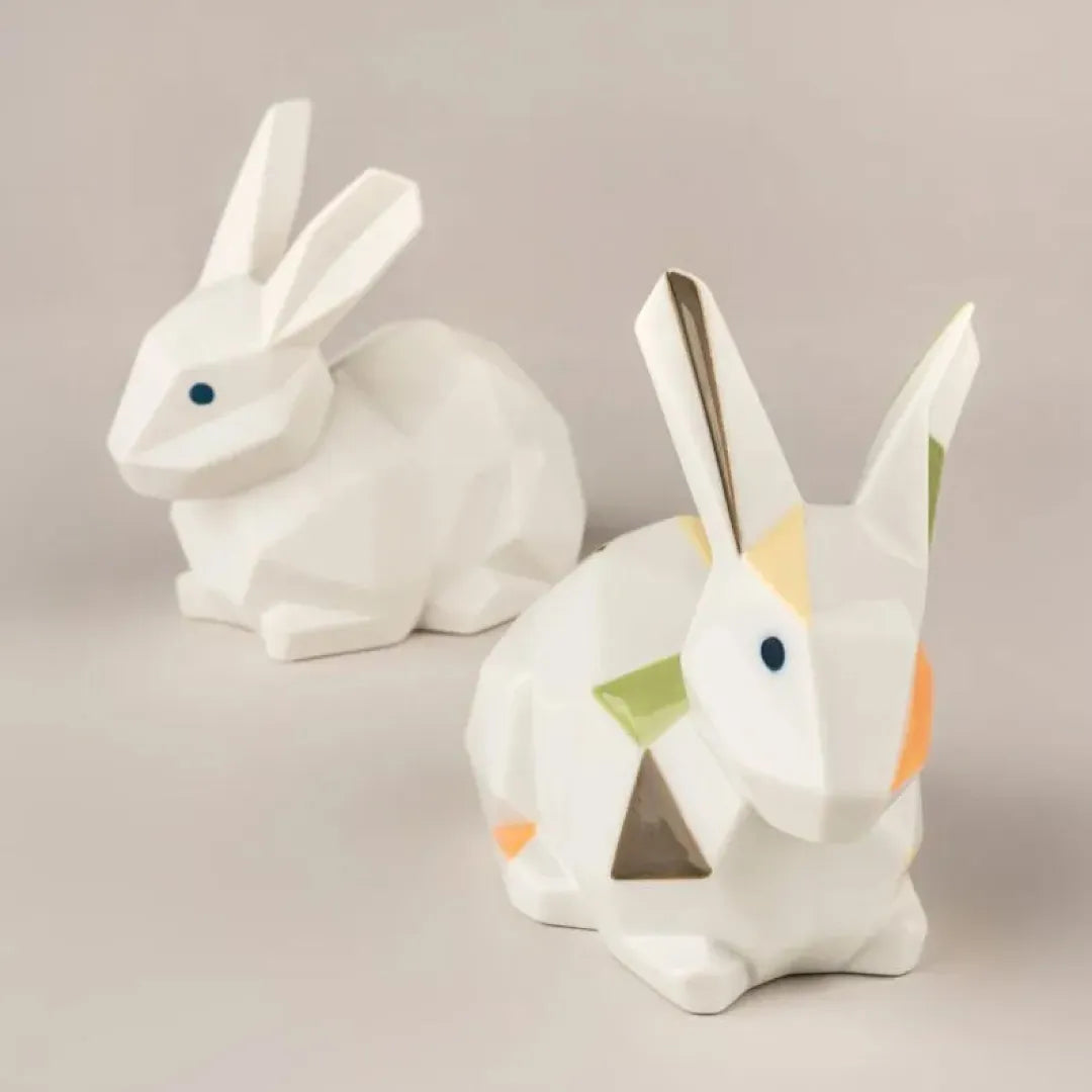 LLADRO:Origami-Rabbit リヤドロ アートフィギュア 折り紙/ウサギ