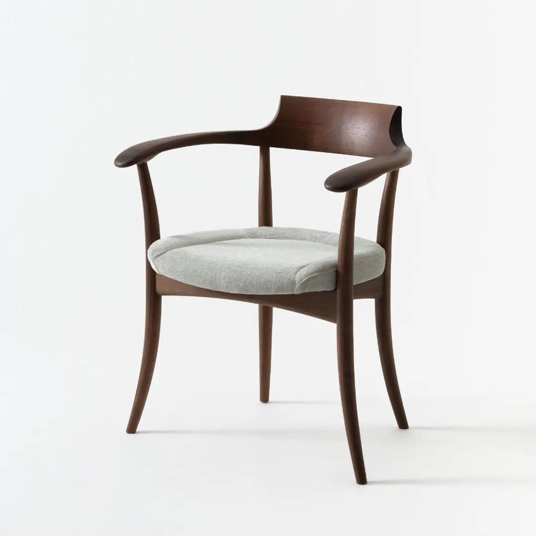 CRESCENT Armchair WN(upholstered seat)