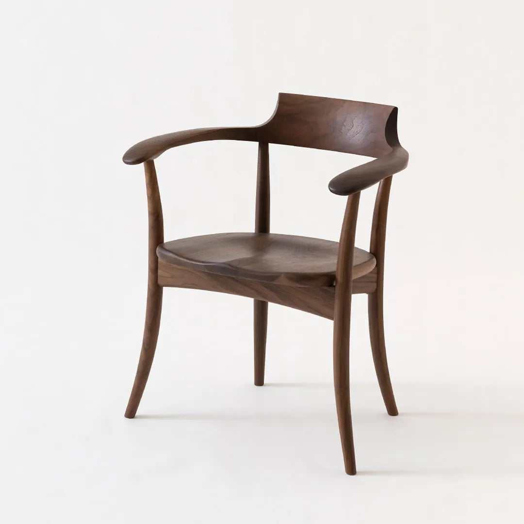 CRESCENT Armchair WN(wooden seat)