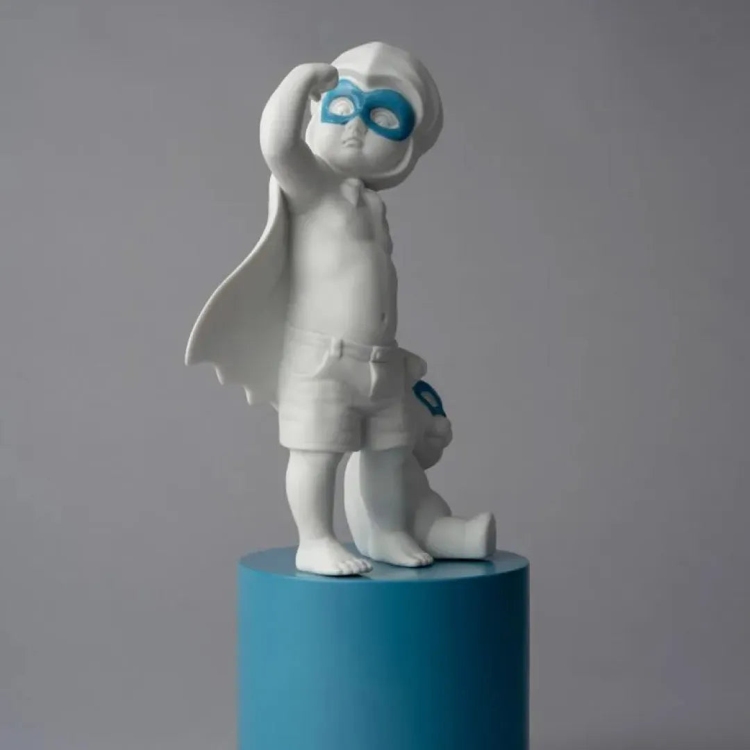 LLADRO:I have Super Powers Baby Boy リヤドロ アートフィギュア 赤ちゃん