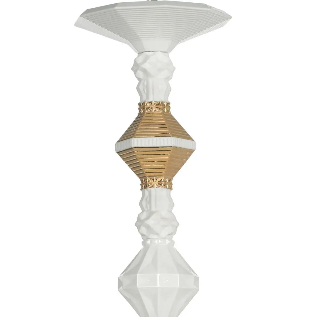 LLADRO:Belle de Nuit-Chandelier12 GLD リヤドロ シャンデリア 12灯