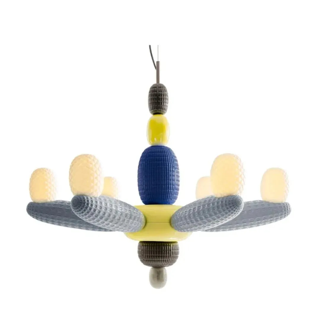 LLADRO:Soft Blown-Chandelier BL リヤドロ シャンデリア