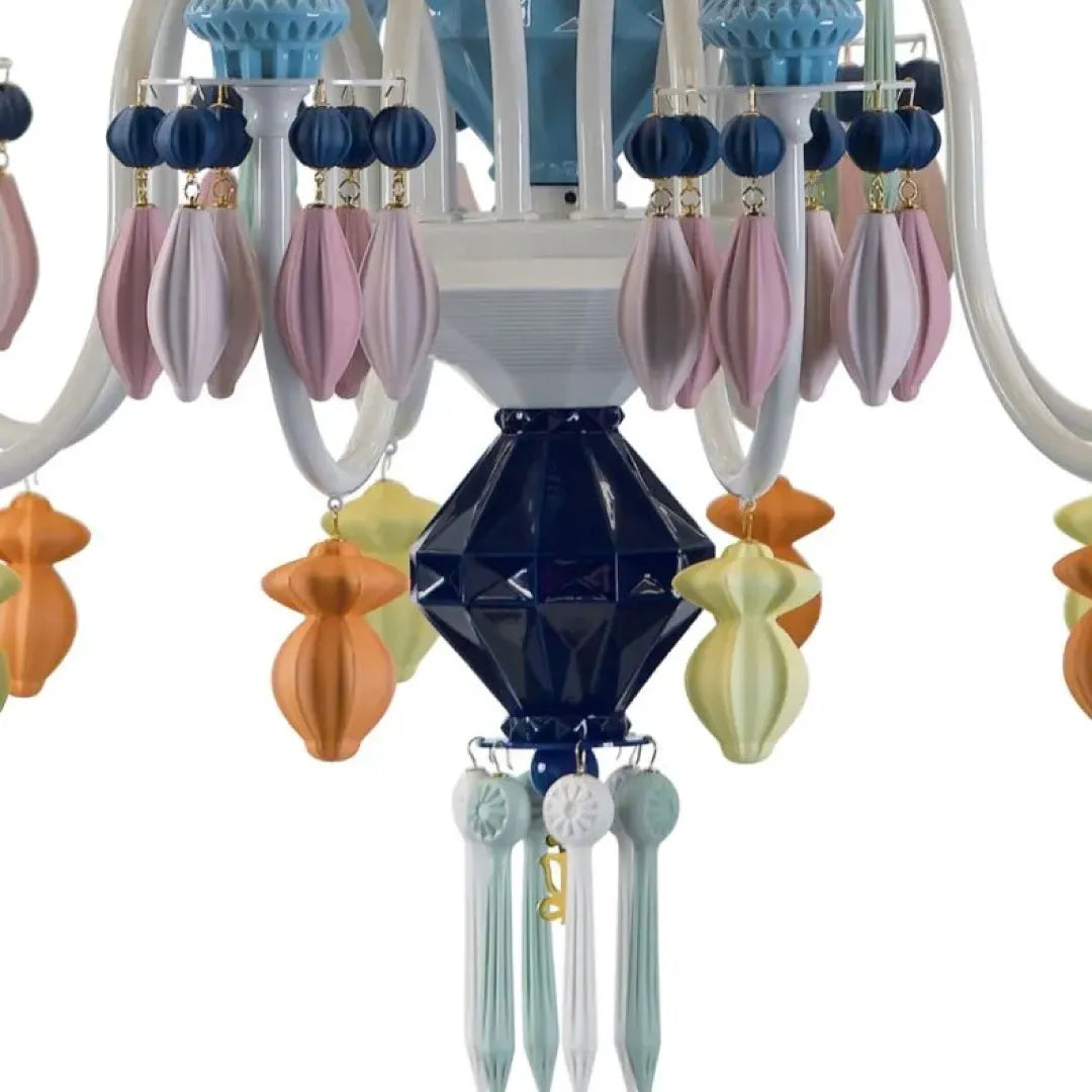 LLADRO:Belle de Nuit-Chandelier24 MLT リヤドロ シャンデリア 24灯