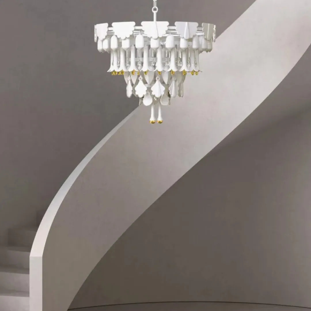 LLADRO:Seasons Chandelier 7 SUNRISE リヤドロ シャンデリア 7灯