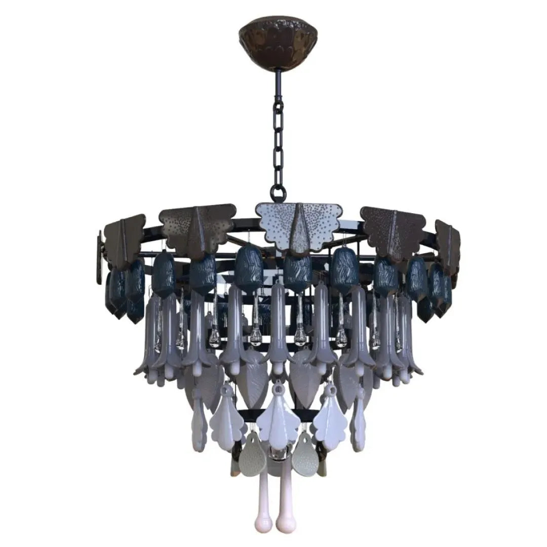 LLADRO:Seasons Chandelier 7 WINTER リヤドロ シャンデリア 7灯