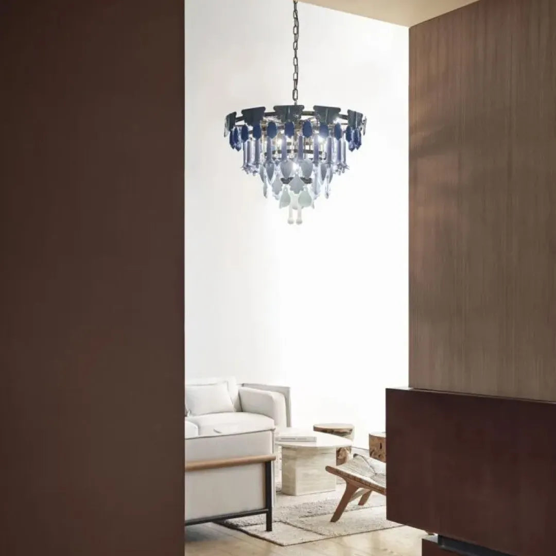 LLADRO:Seasons Chandelier 7 WINTER リヤドロ シャンデリア 7灯
