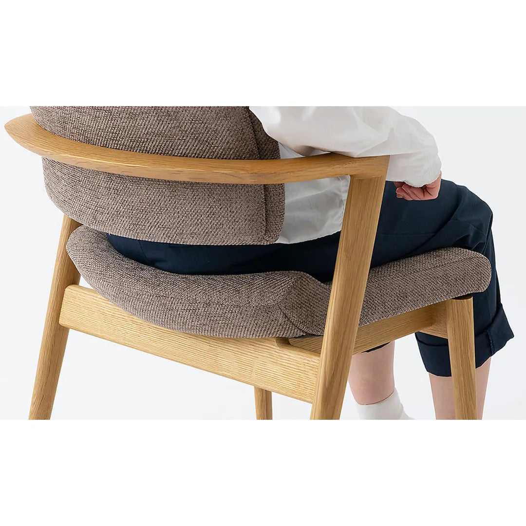 SEOTO-EX Semi Armchair OK(upholstered seat)