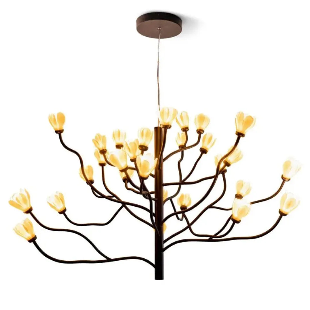 LLADRO:Mokuren Chandelier リヤドロ モクレン シャンデリア