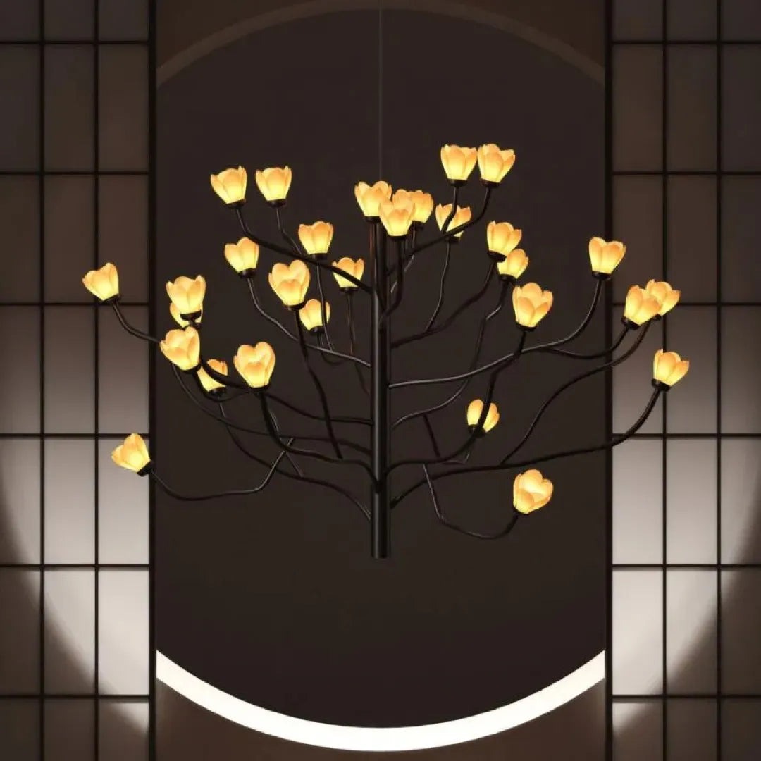 LLADRO:Mokuren Chandelier リヤドロ モクレン シャンデリア