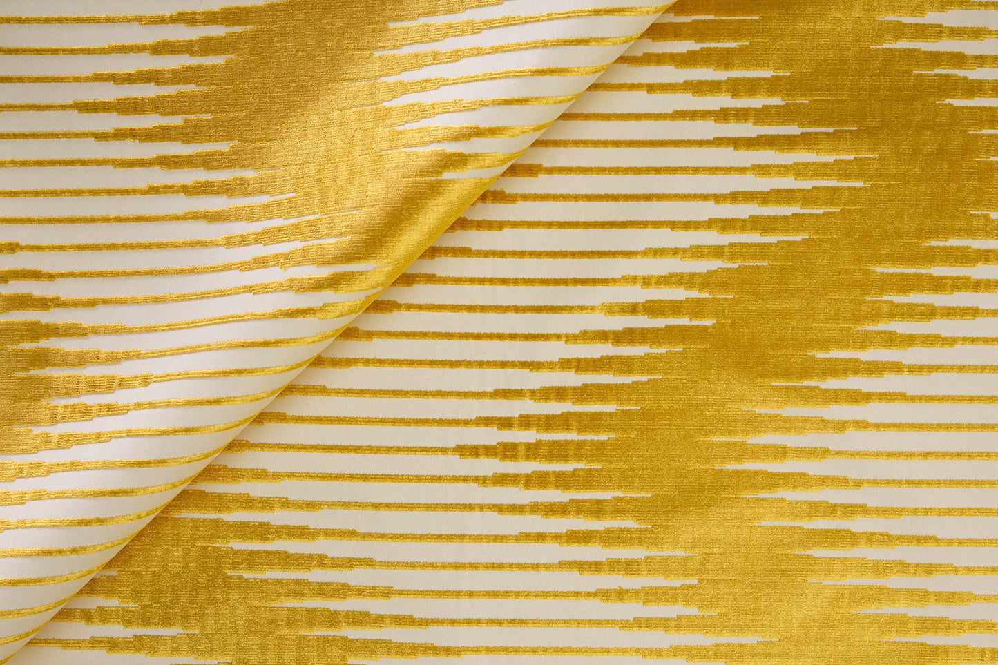 【SAMPLE】COLOR'U:CUSHION BARGELLO YE 450×450mm コロル クッション バルジェーロ