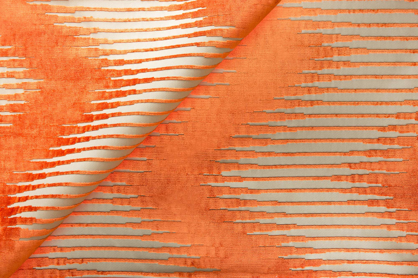 【SAMPLE】COLOR'U:CUSHION BARGELLO OR 450×450mm コロル クッション バルジェーロ