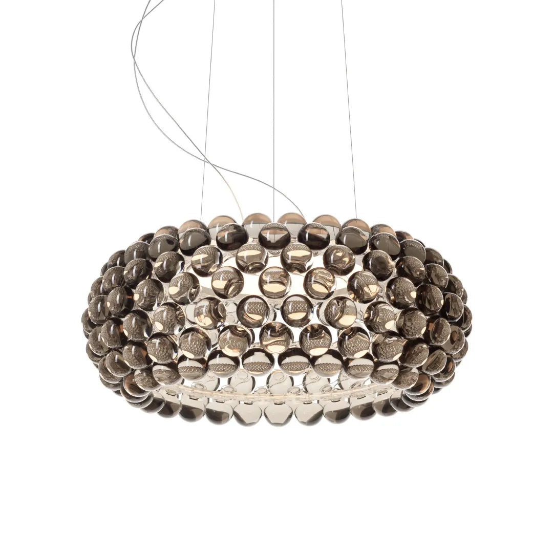 FOSCARINI Caboche Plus Pendant Media グレー ペンダントランプ