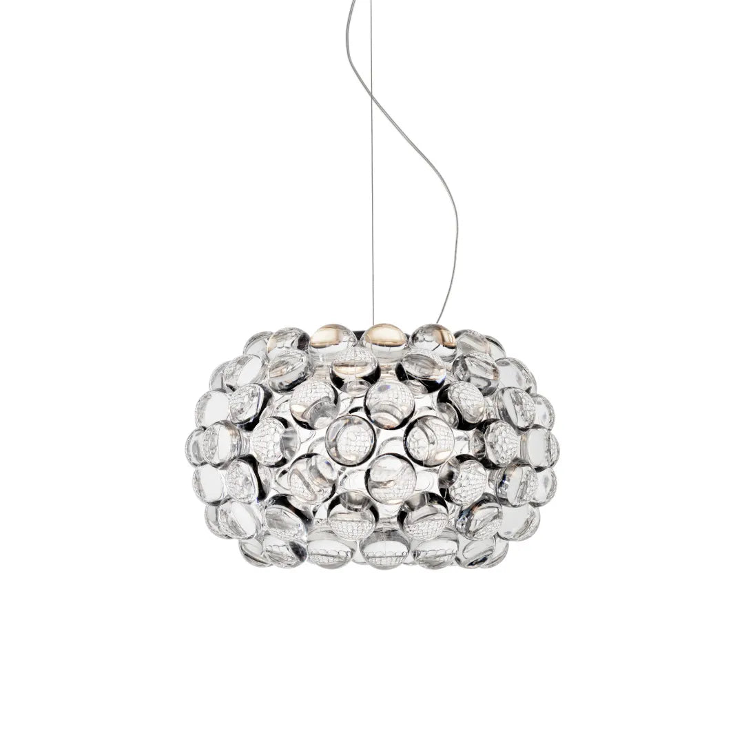 FOSCARINI Caboche Plus pendant piccola クリア ペンダントランプ