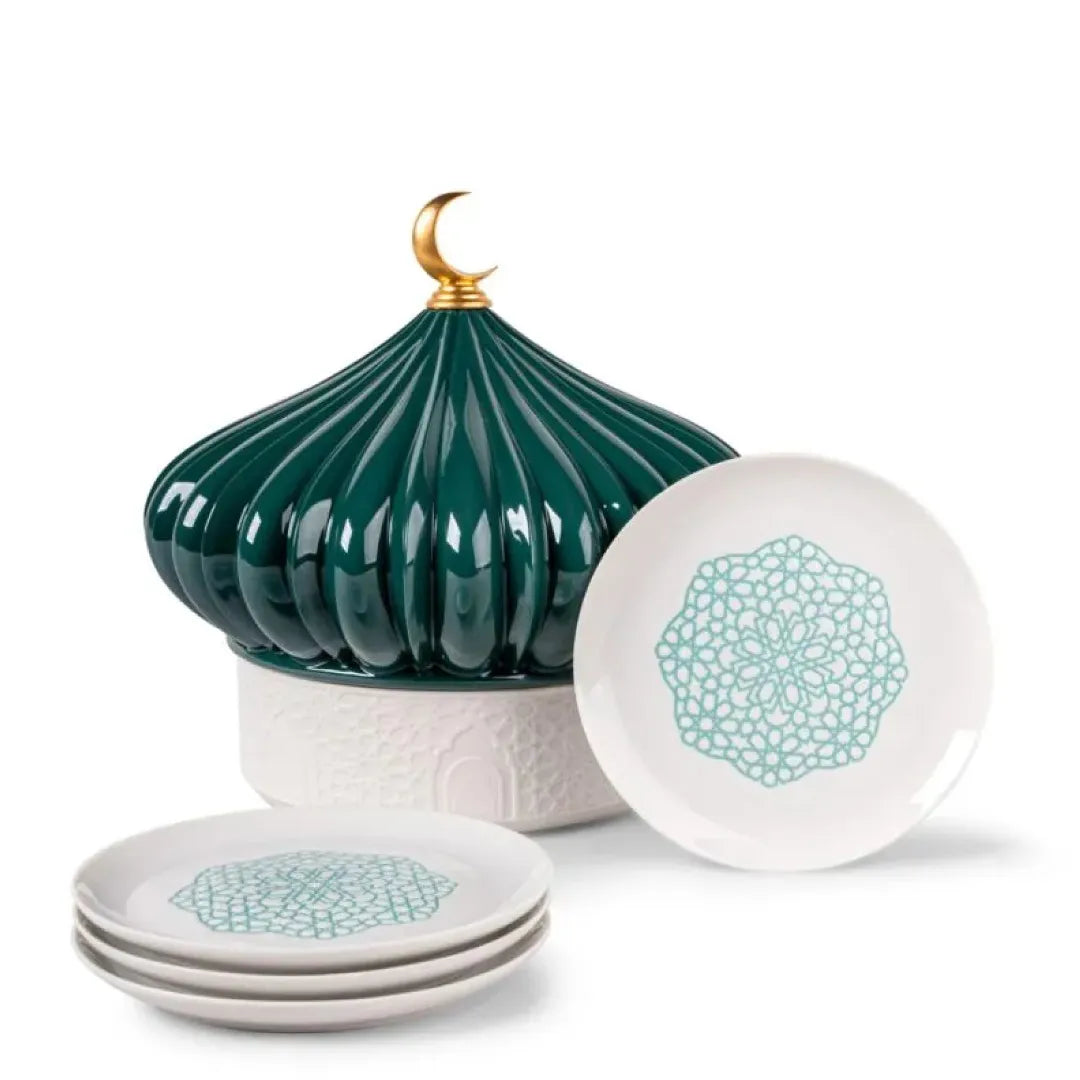 LLADRO：Majestic Nights BOX GRN　リヤドロ プレート セット