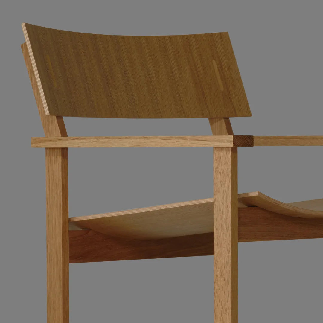 Makuri Lounge Chair(wooden sheet)