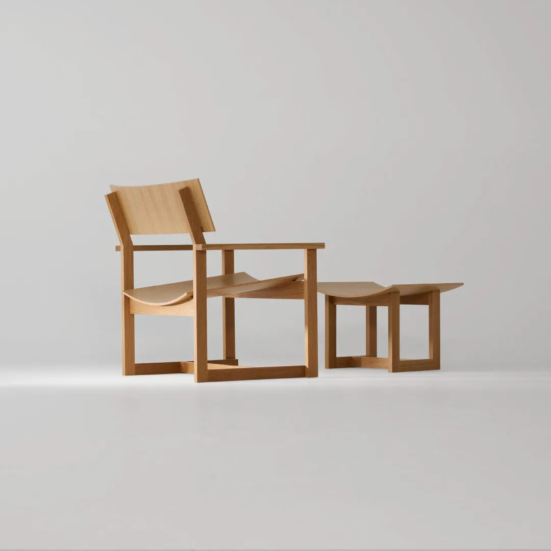 Makuri Lounge Chair(wooden sheet)