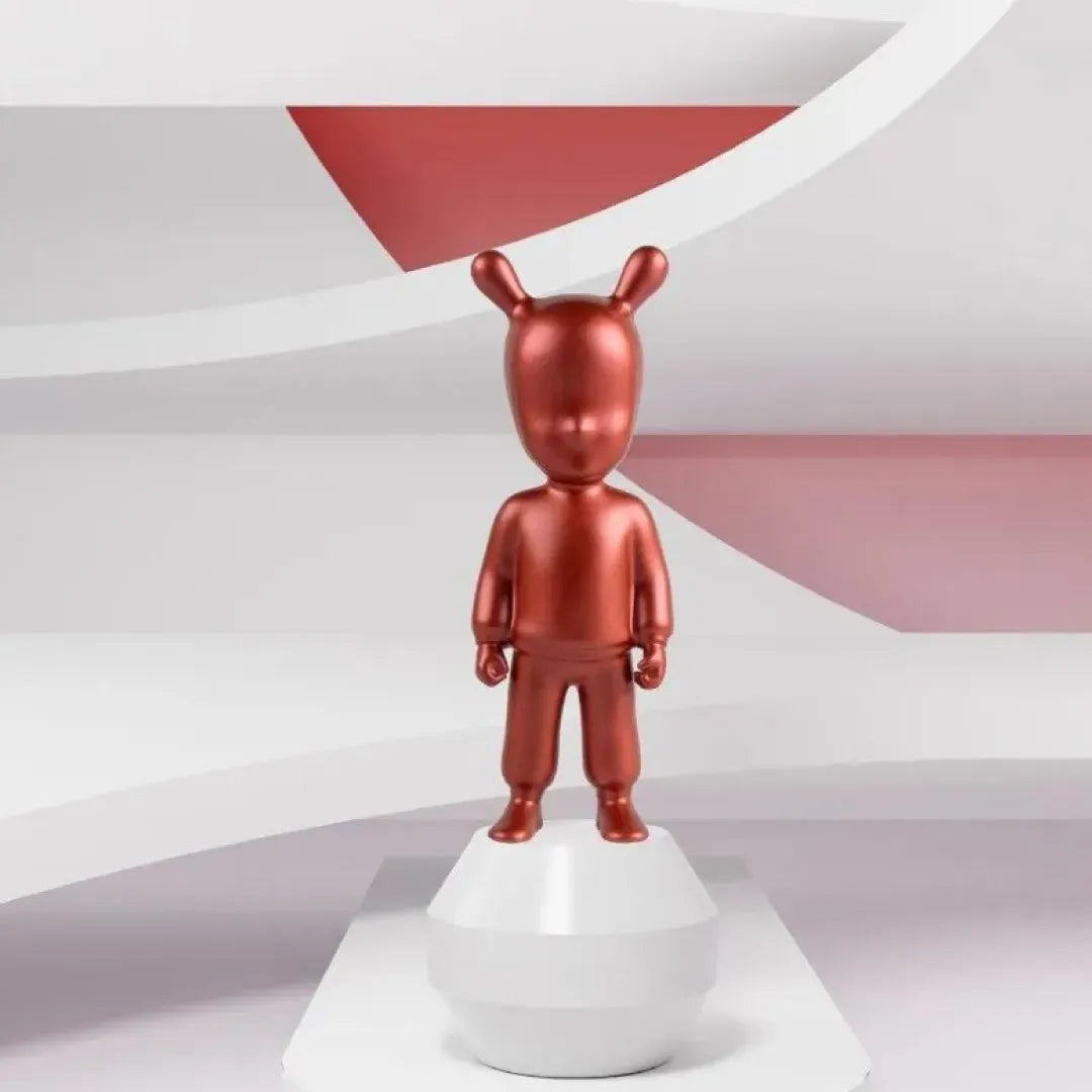 LLADRO：The Metallic Red Guest　リヤドロ アートフィギュア ザ・ゲスト