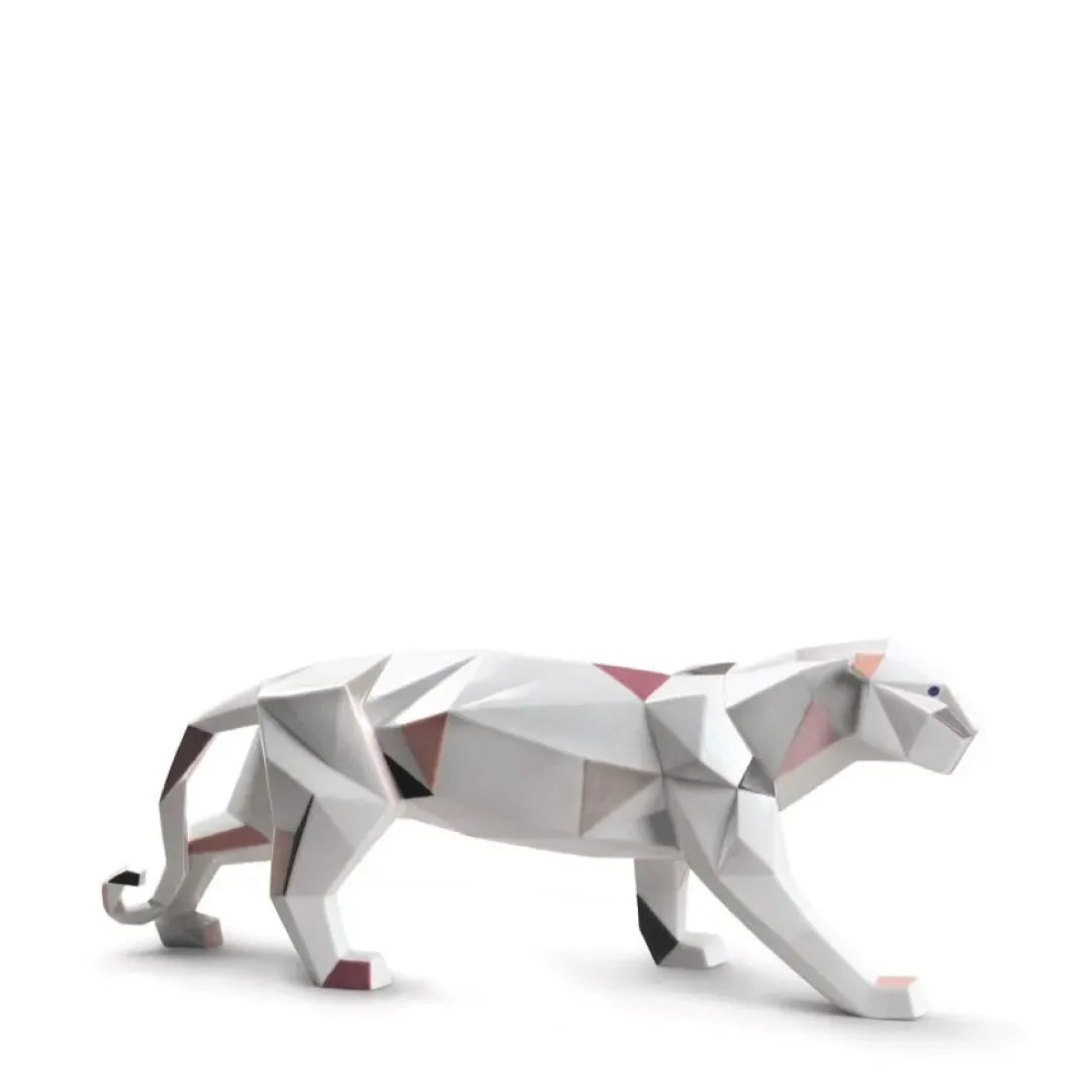 LLADRO：Origami-Panther　リヤドロ アートフィギュア 折り紙/パンサー