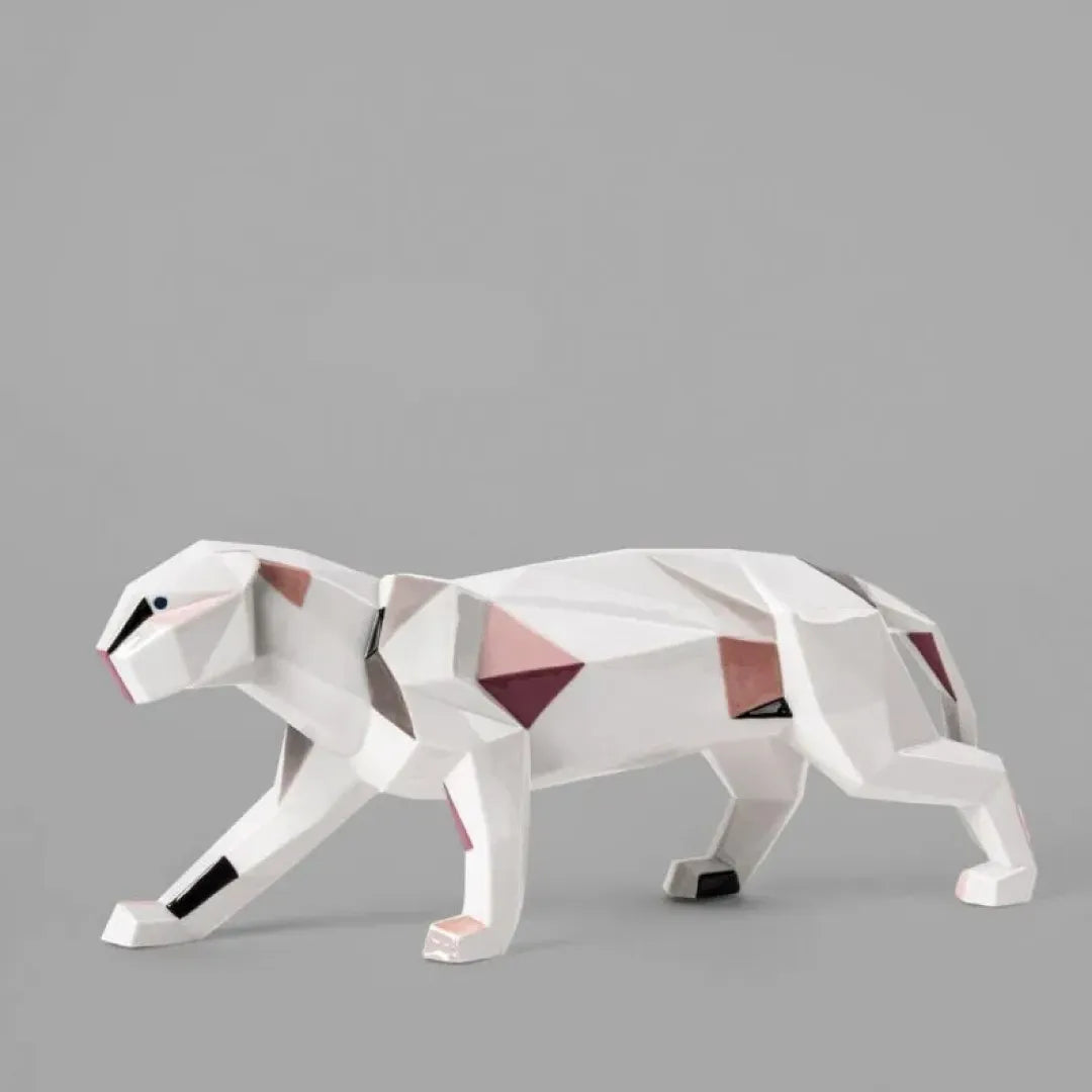 LLADRO：Origami-Panther　リヤドロ アートフィギュア 折り紙/パンサー