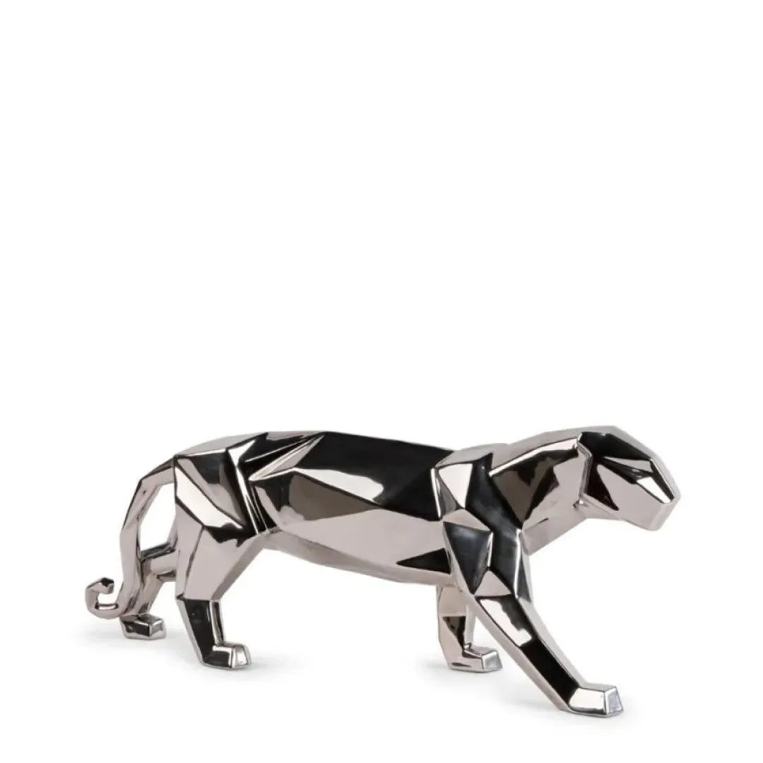 LLADRO：Origami-Panther SLV　リヤドロ アートフィギュア 折り紙/パンサー