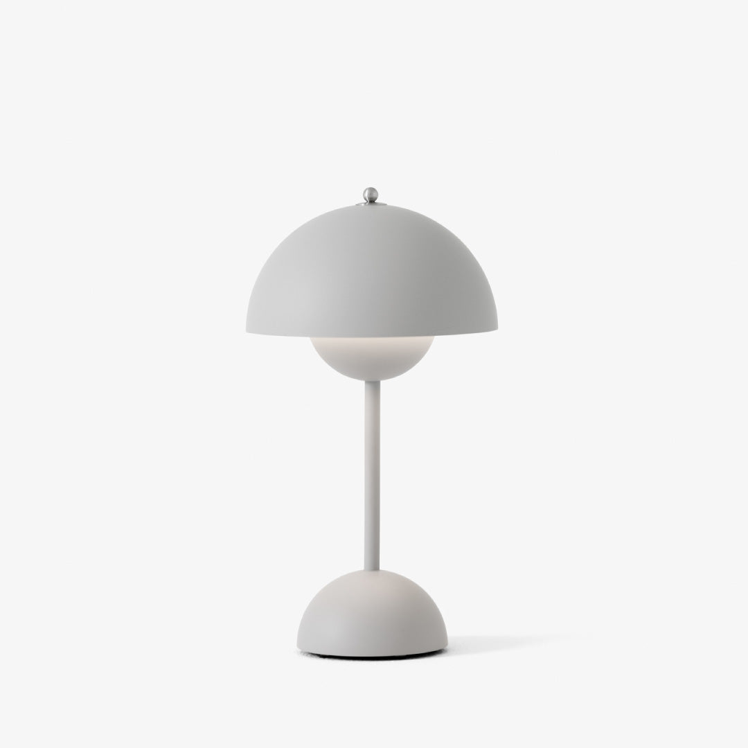 ＆Tradition Flowerpot VP9 マットライトグレー  ポータブルテーブルランプ